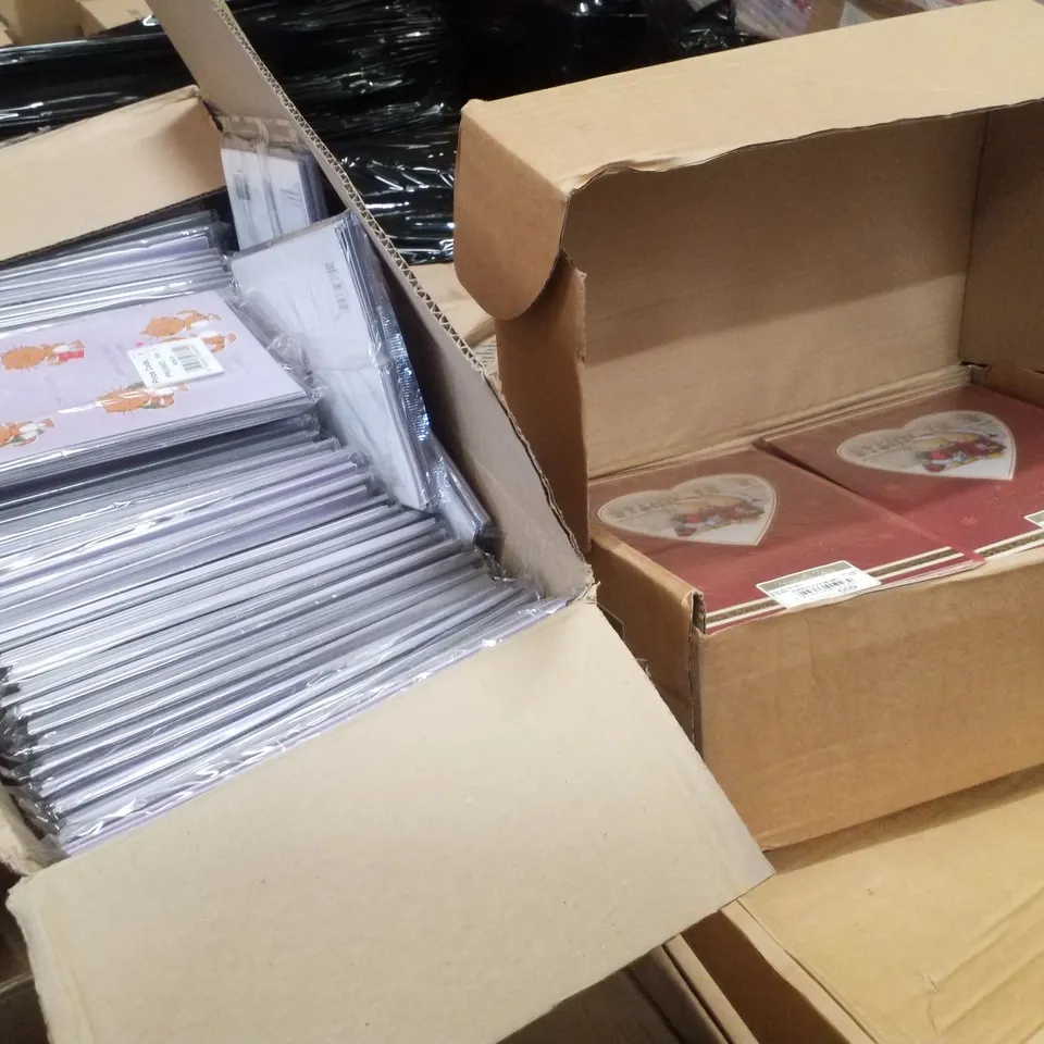 PALLET CONTAINING LARGE QUANTITY OF ASSORTED GREETINGS CARDS