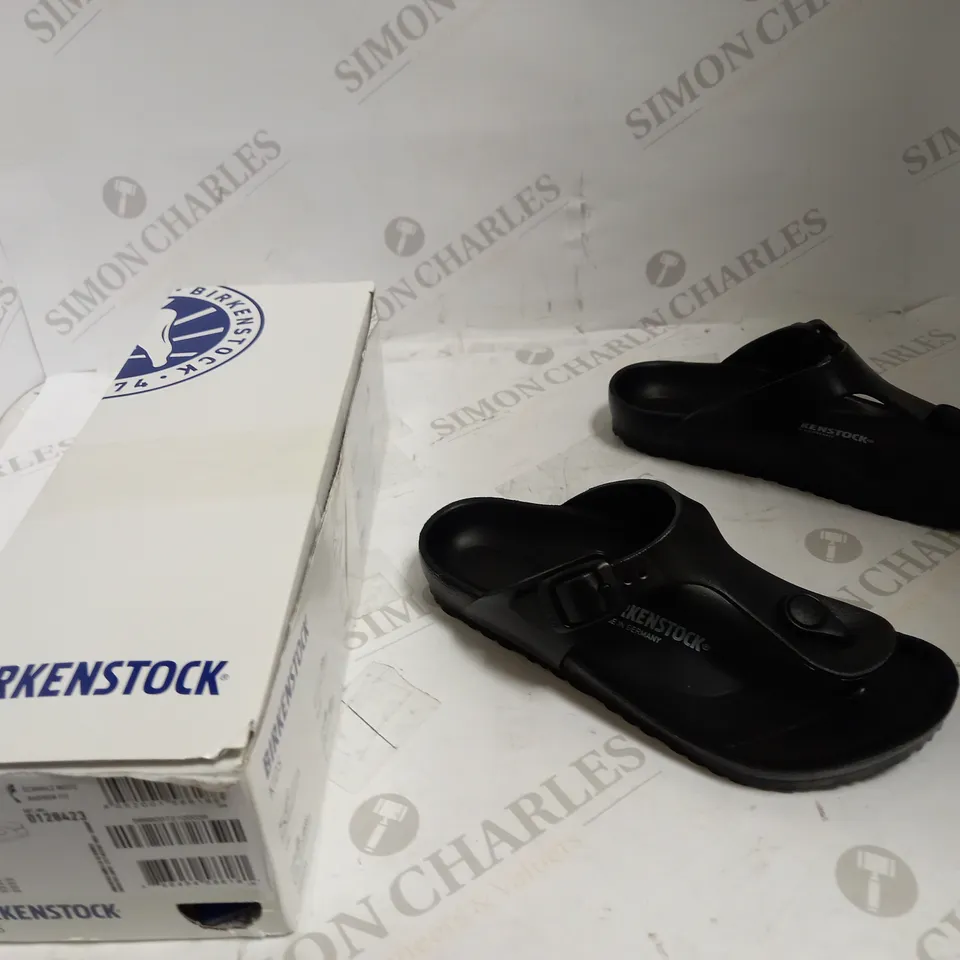 BIRKENSTOCK KIDS GIZEH EVA BLACK 