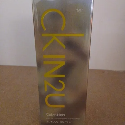 BOXED AND SEALED CALVIN KLEIN CKIN2U FOR HER EAU DE TOILETTE 150ML