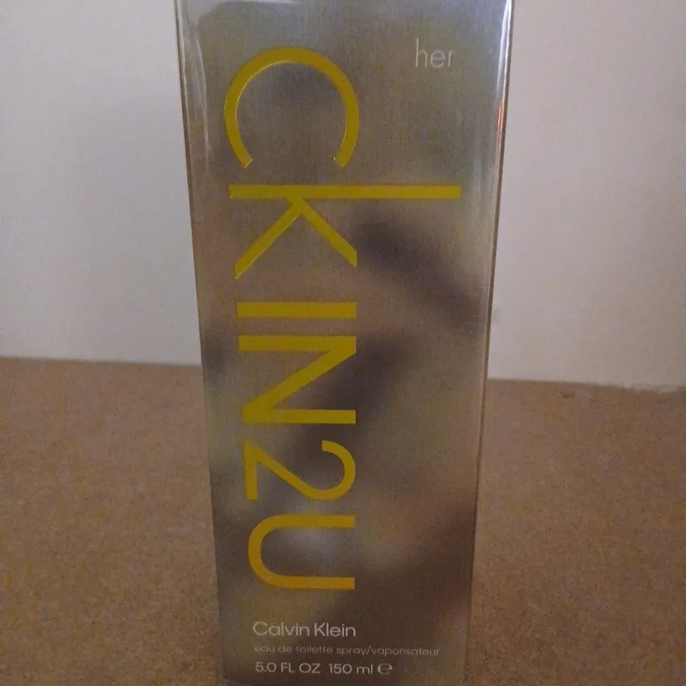 BOXED AND SEALED CALVIN KLEIN CKIN2U FOR HER EAU DE TOILETTE 150ML