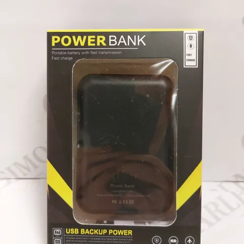 BOXED USB BACKUP POWER POWER BANK -