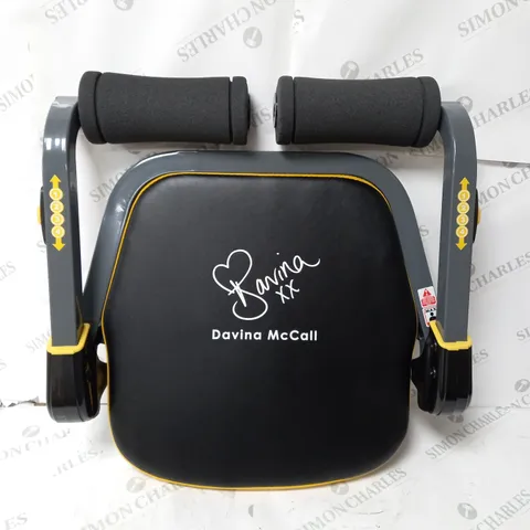BOXED DAVINA FITNESS TOTAL BODY WORKOUT SYSTEM IN YELLOW