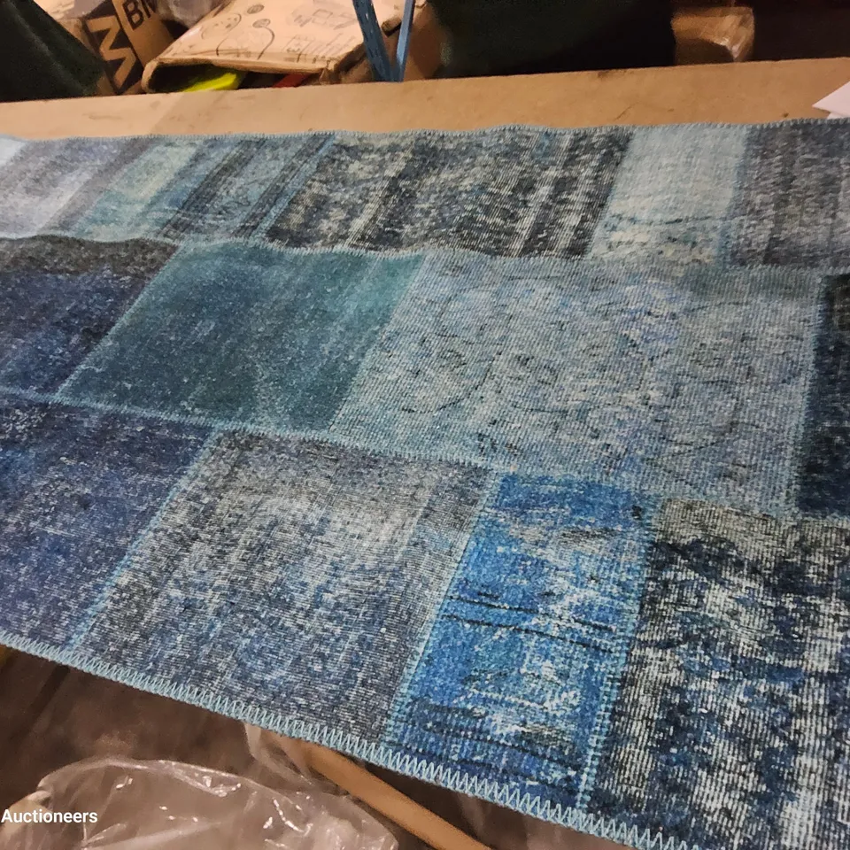 DESIGNER SIESTA RUG BLUE no size specified