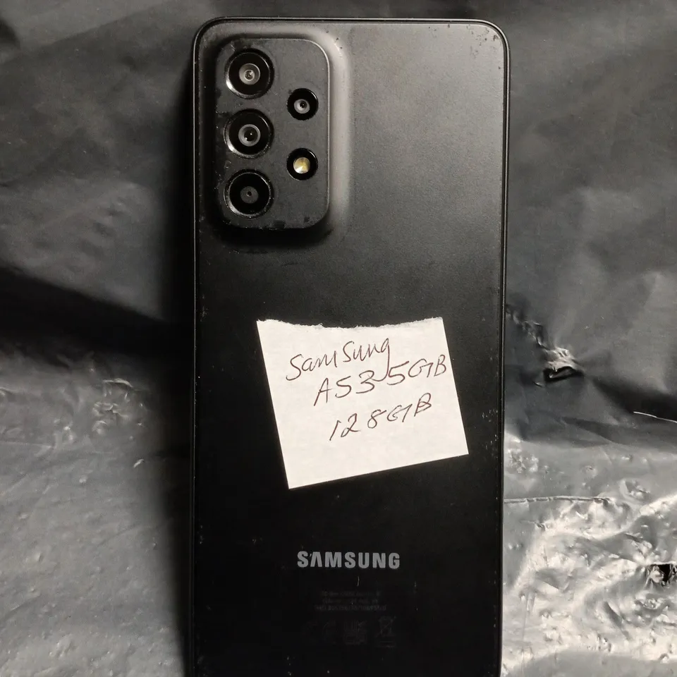 SAMSUNG GALAXY A53 MOBILE PHONE IN BLACK