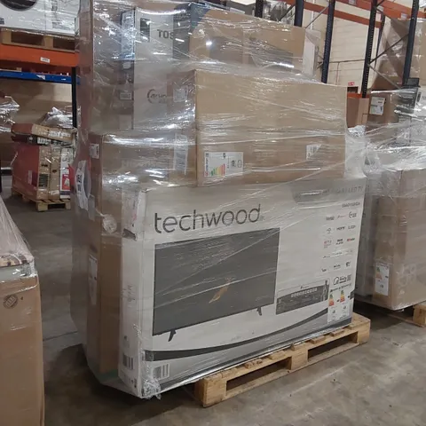 PALLET OF APPROXIMATELY 12 UNPROCESSED RAW RETURN MONITORS AND TELEVISIONS TO INCLUDE;