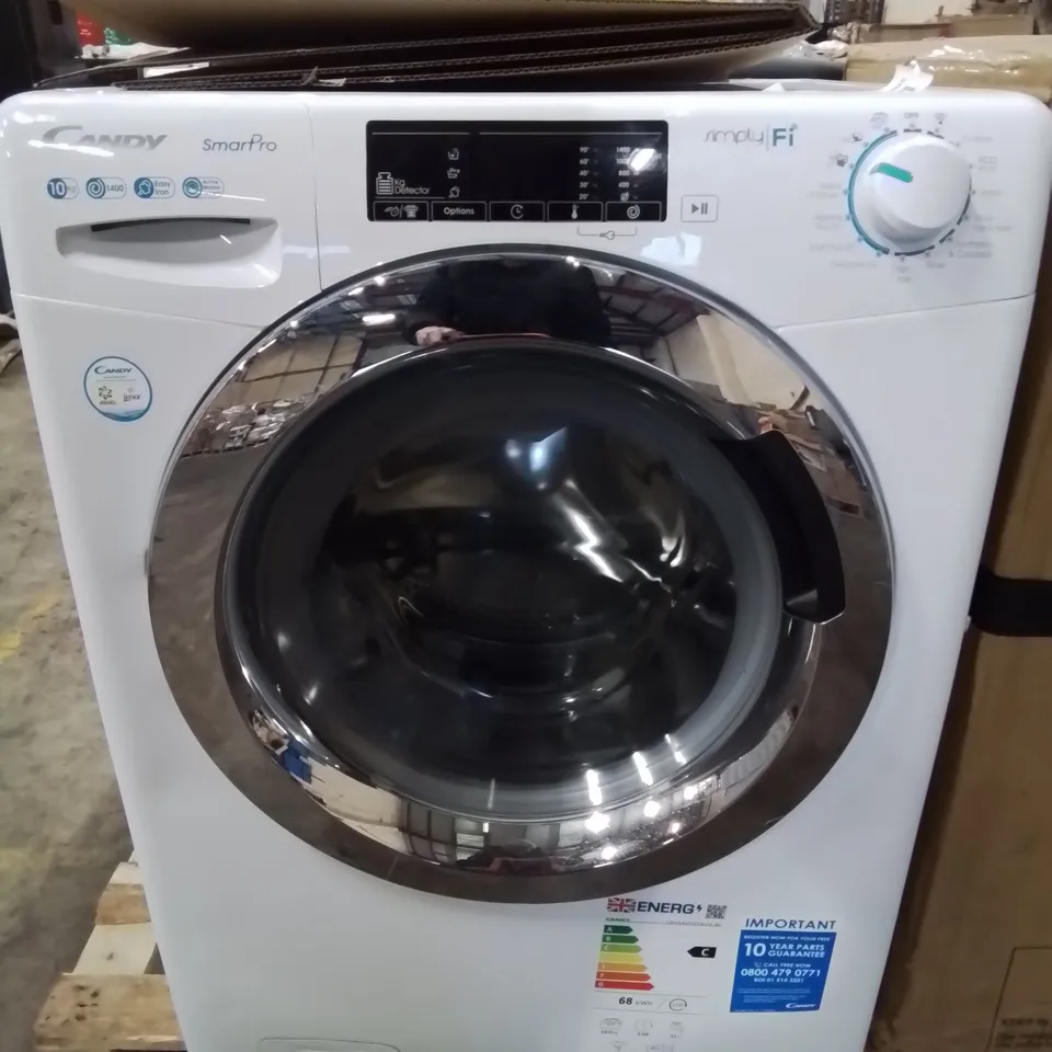 CANDY CSO1483DWCE-80 WIFI-ENABLED 8 KG 1400 SPIN FREESTANDING WASHING MACHINE WHITE