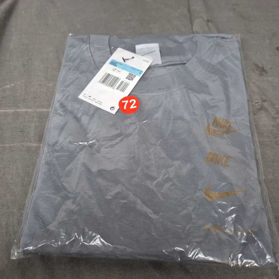 NIKE MENS T-SHIRT – GREY, UK M