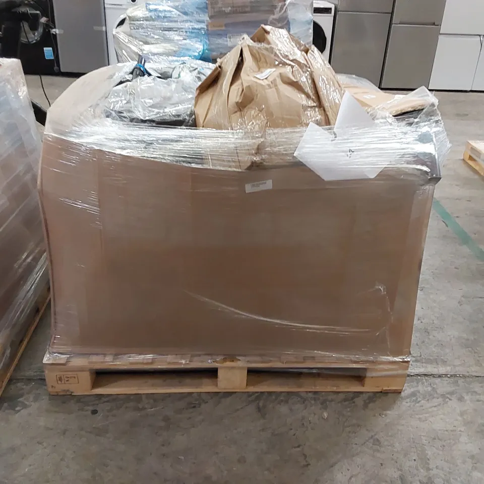 PALLET OF APPROXIMATELY 20 UNPROCESSED RAW RETURN HOUSEHOLD AND ELECTRICAL GOODS TO INCLUDE;