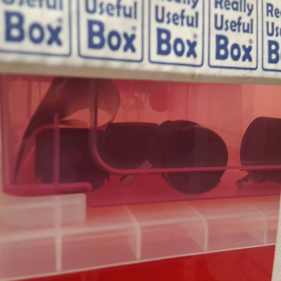 REALLY USEFUL BOX 8-DRAWER PLASTIC STORAGE CHEST