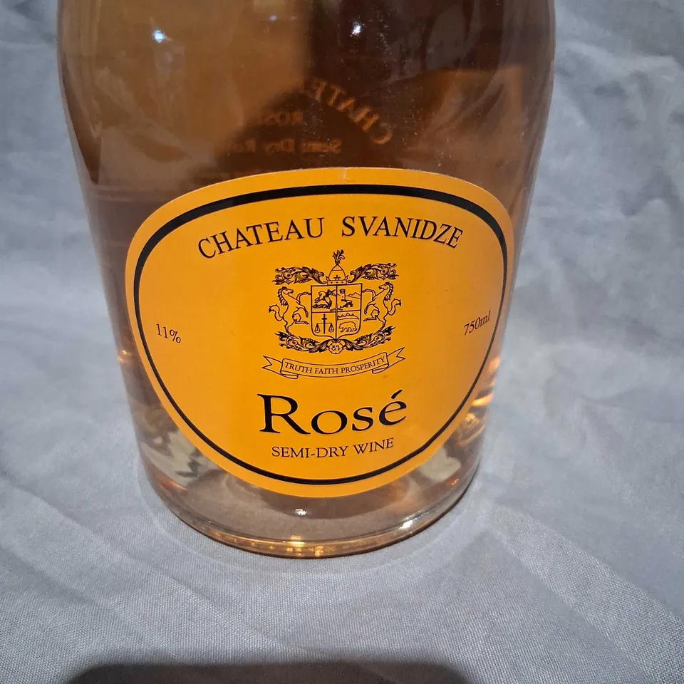 CHATEAU SVANIDZE ROSÉ – SEMI-DRY WINE, 750ML