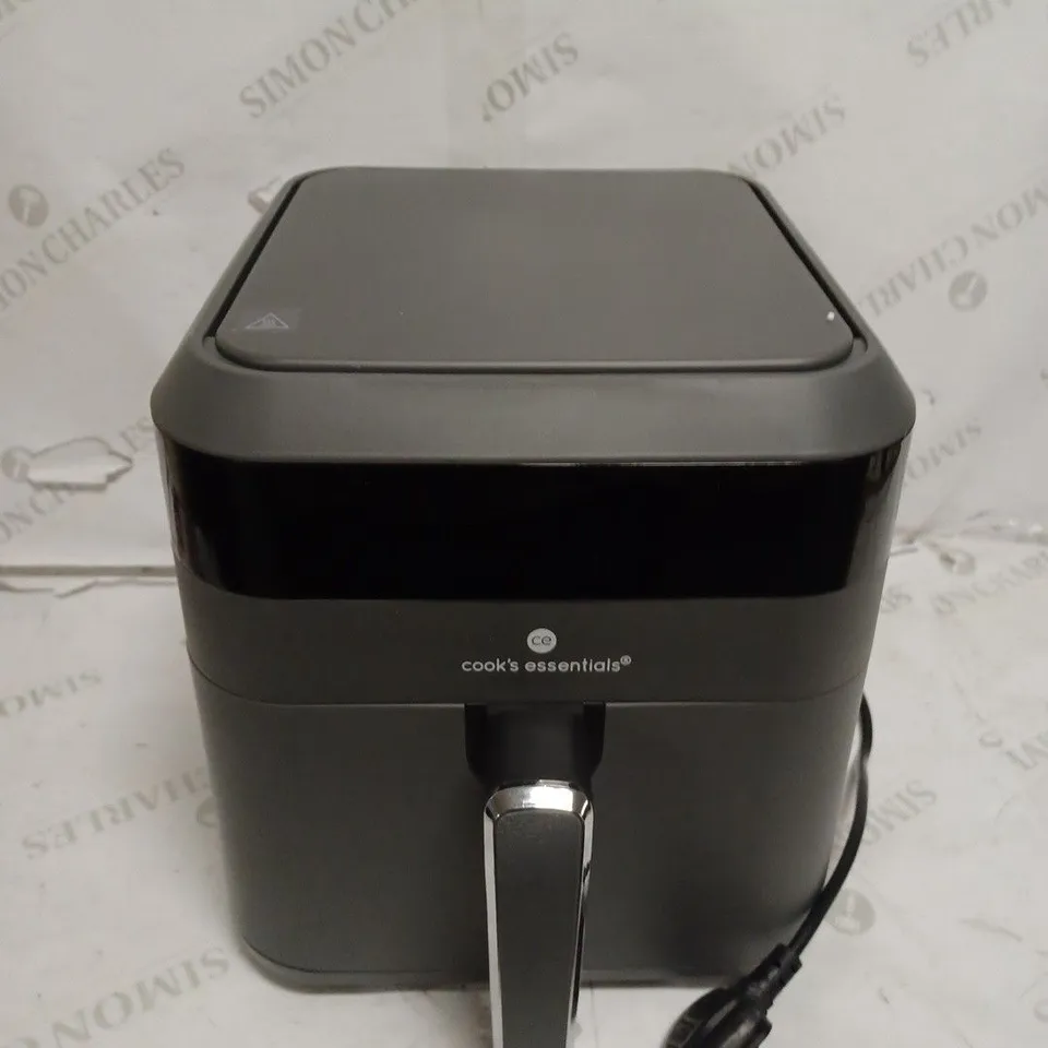 OUTLET COOK'S ESSENTIALS 5.8L AIR FRYER WITH MULTI TOUCH CONTROL PANEL