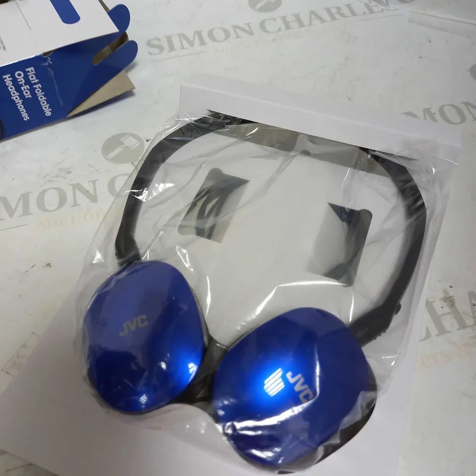 JVC FLAT FOLDABLE ON-EAR HEADPHONES