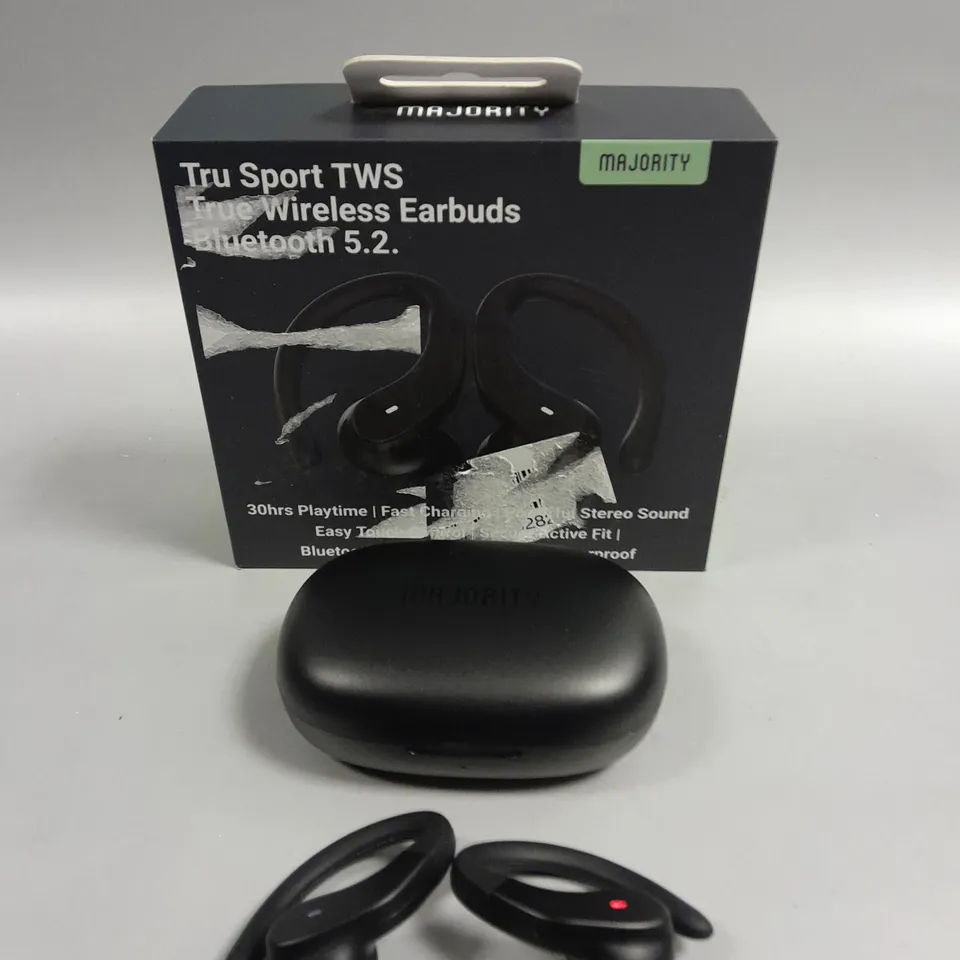 BOXED MAJORITY TRU SPORT TWS WIRELESS EARBUDS 