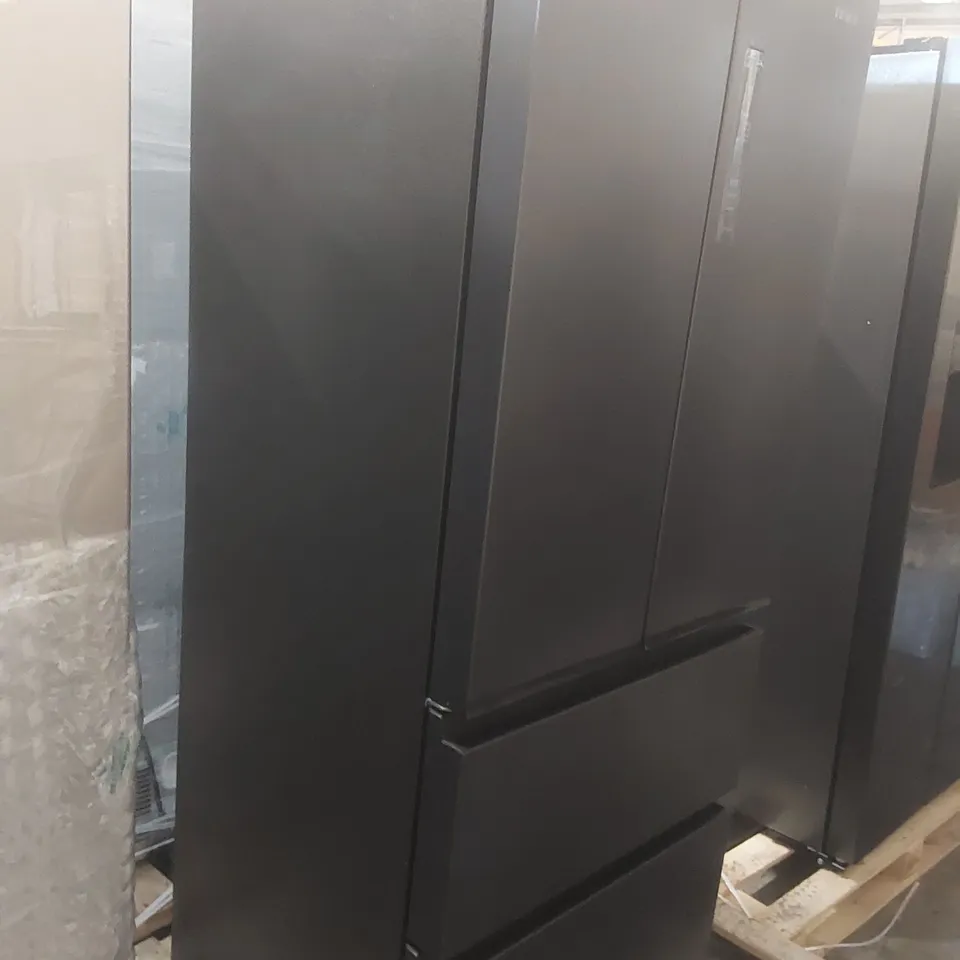 HAIER FD 70 SERIES 3 HFR3718ENPT FRIDGE FREEZER - SLATE BLACK