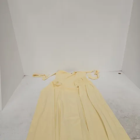 NOBODY'S CHILD YELLOW DRESS – UK 12 (EU 40, USA 8)