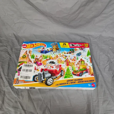 HOT WHEELS ADVENT CALENDAR – 24 DAYS, BOXED (10 CARS + 23 ACCESSORIES)