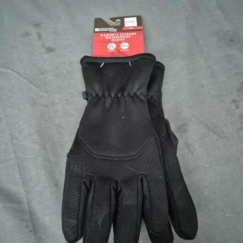 MOUNTAIN WAREHOUSE WOMENS EXTREME WATERPROOF GLOVES - SMALL