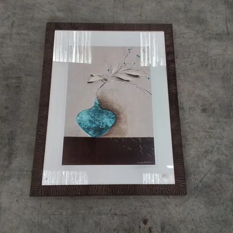 JADE 1 LG. BY MARILYN ROBERTSON FRAMED ARTWORK