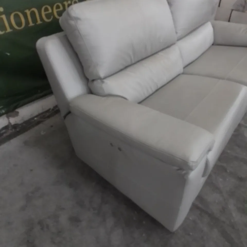 DESIGNER G PLAN MADE TAYLOR KENSINGTON CLOUD FABRIC ELECTRIC RECLINING THREE SEATER SOFA