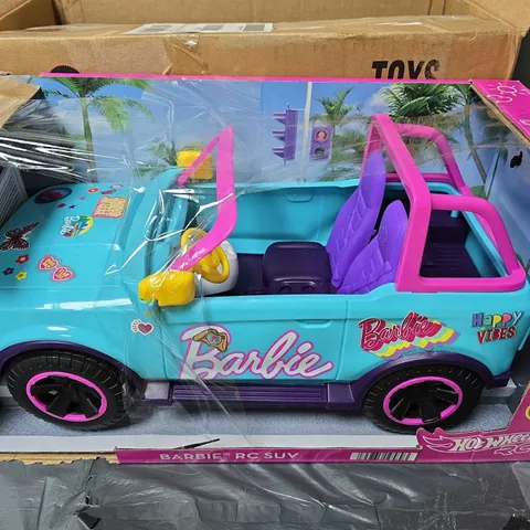 BOXED BARBIE REMOTE CONTROL SUV TOY TRUCK 