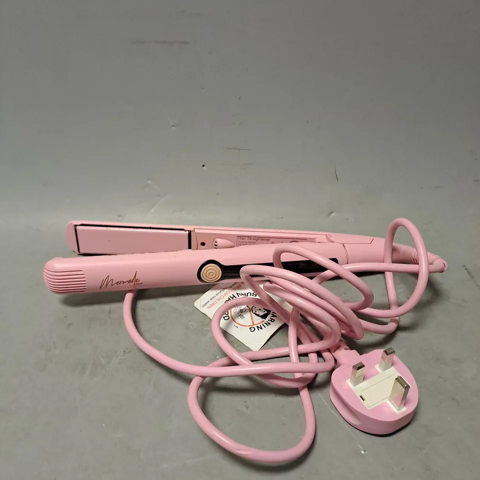 MERMADE HAIR STRAIGHTENER IN PINK