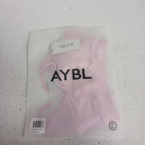 AYBL ADAPT SEAMLESS SPORTS BRA – SPRING PINK – UK SIZE L