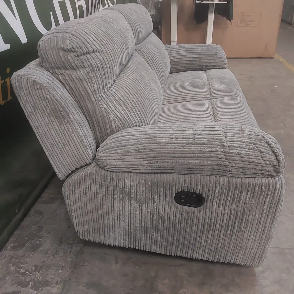 QUALITY DESIGNER BARON 3 SEATER MANUAL RECLINER SOFA