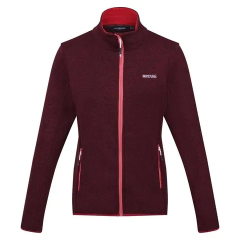 REGATTA WOMEN'S HOODED NEWHILL LADIES OUTDOOR JACKET RUMBA RED SIZE 10