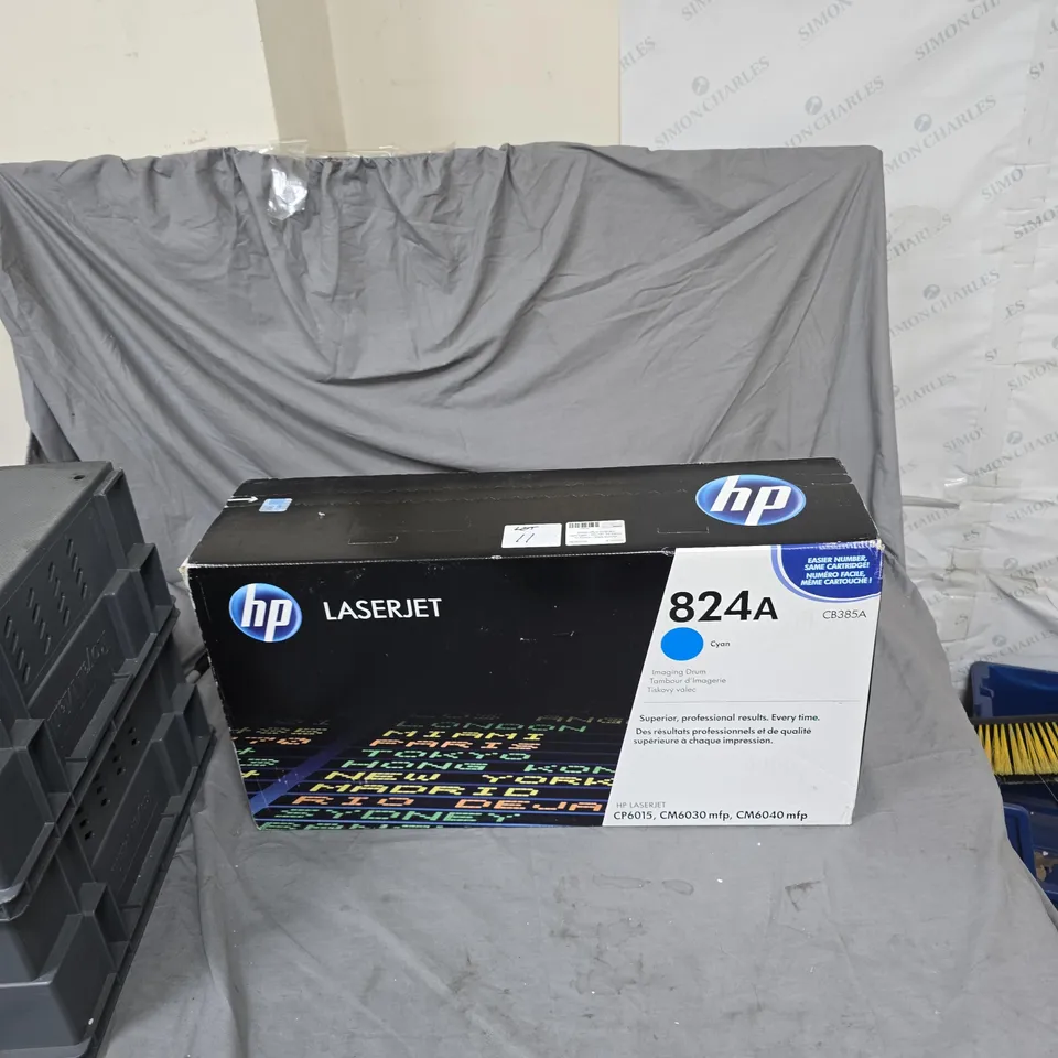HP LASERJET 824A CYAN TONER CARTRIDGE – CB385A IMAGING DRUM 