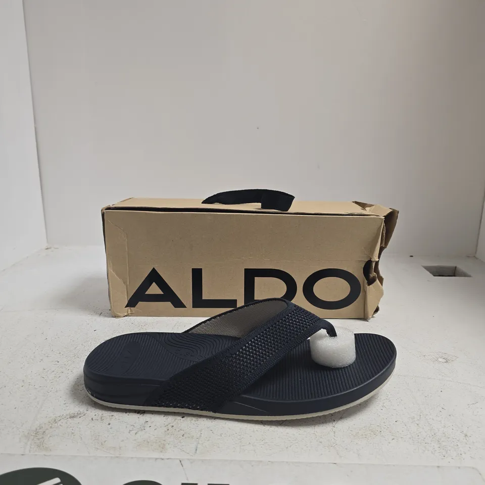 ALDO DAVEY-410 NAVY FLIP FLOPS – UK 10 (US 11, EU 44)