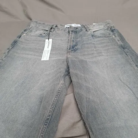 RIVER ISLAND DENIM SPECIALIST HIGH RISE WIDE JEANS - SIZE 14R
