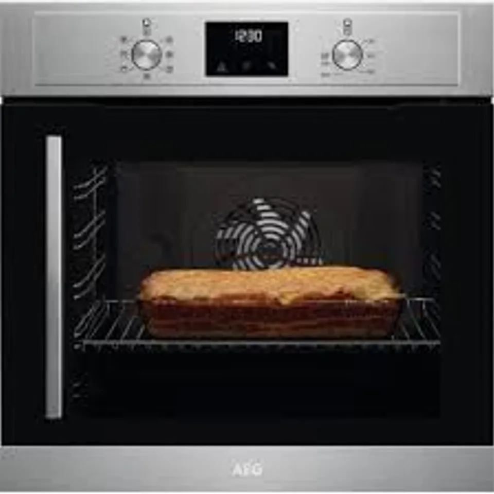 AEG BCX335R11M 6000 SURROUNDCOOK BUILT-IN ELECTRIC SINGLE OVEN