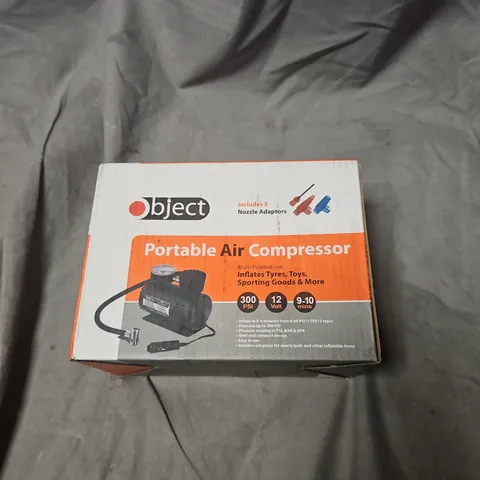 OBJECT PORTABLE AIR COMPRESSOR – 12V, 300 PSI