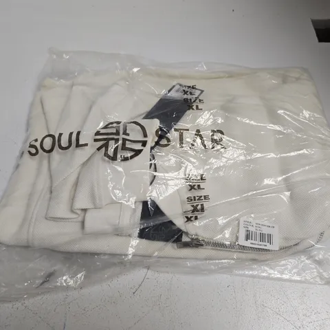 BAGGED MSW PEWTER ZIP IN ECRU - XL