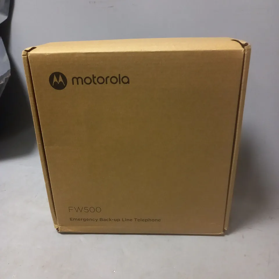 BOXED MOTOROLA FW500 EMERGENCY BACK-UP LINE TELEPHONE 