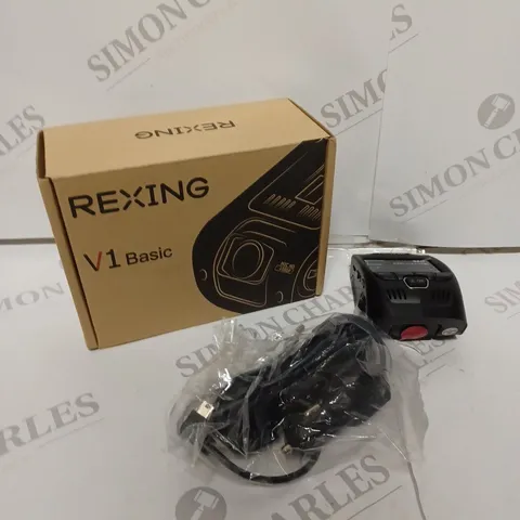 BOXED REXING V1 BASIC DASH CAM