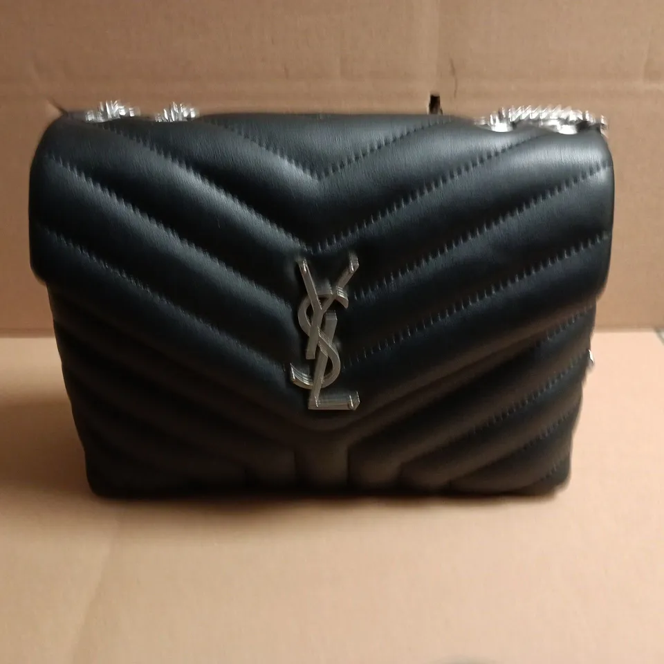 BOXD SAINT LAURENT QUILTED LEATHER SHOULDER BAG 