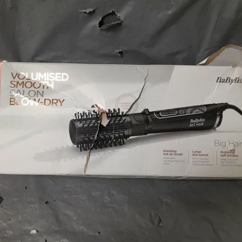 BOXED BABYLISS NEW BIG HAIR CURLING BRUSH 