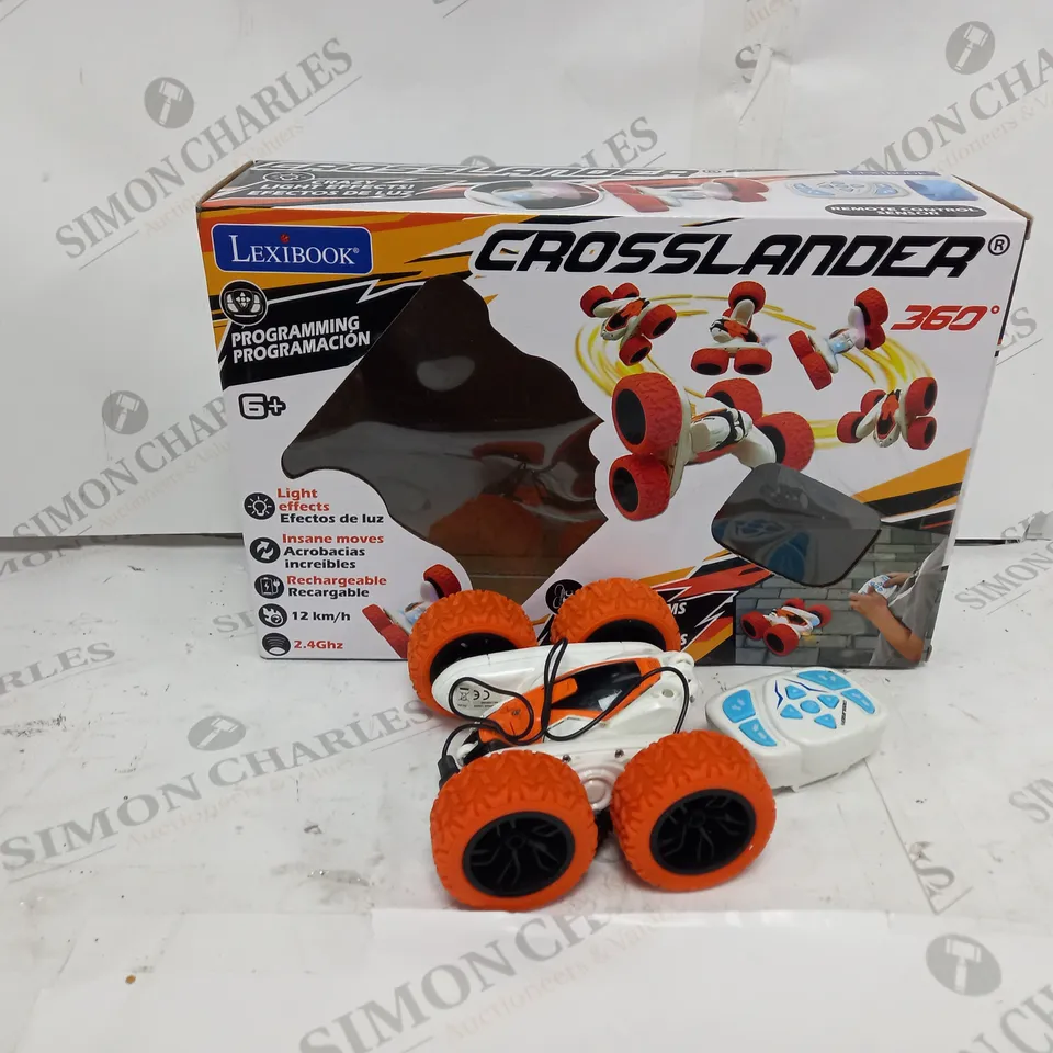BOXED AND SEALED LEXIBOOK CROSSLANDER 360 REMOTE CONTROL CAR
