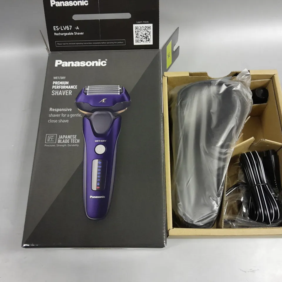 BOXED PANASONIC ES-LV67 RECHARGABLE SHAVER 