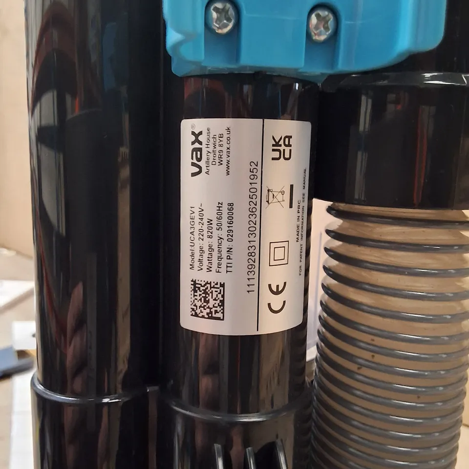 VAX MACHAIR UPRIGHT VACUUM CLEANER – BOXED, BLUE/BLACK UCA3GEV1