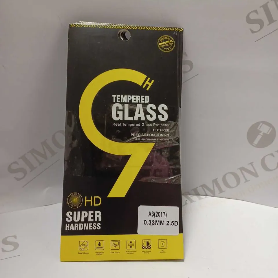 LOT OF FIVE TEMPERED GLASS SCREEN PROTECTORS A3 2017 0.33MM 2.5D