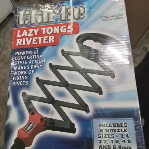 BOXED CKARKE LAZY TONGS RIVETER 