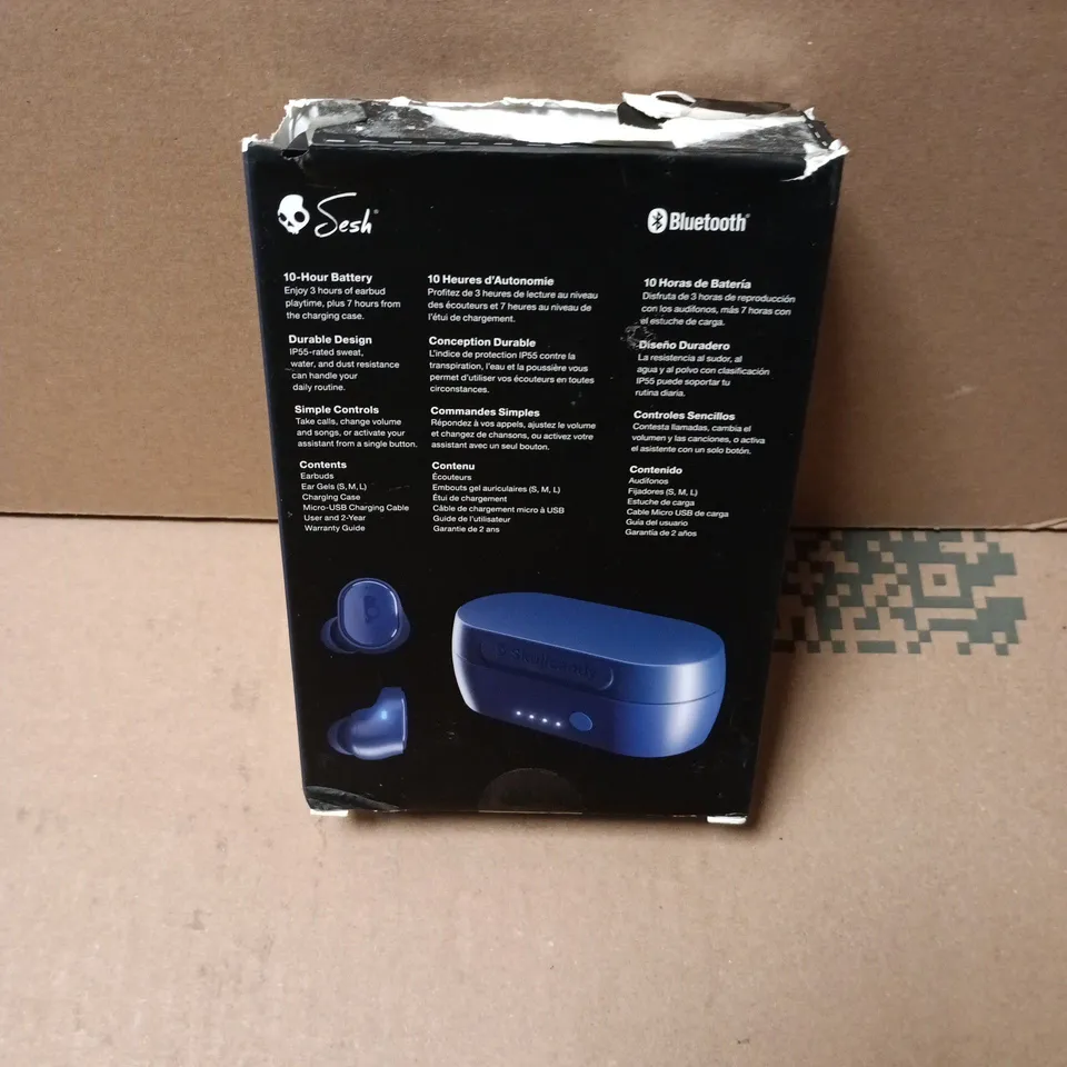 SKULLCANDY SESH TRUE WIRELESS EARBUDS – BLUE 