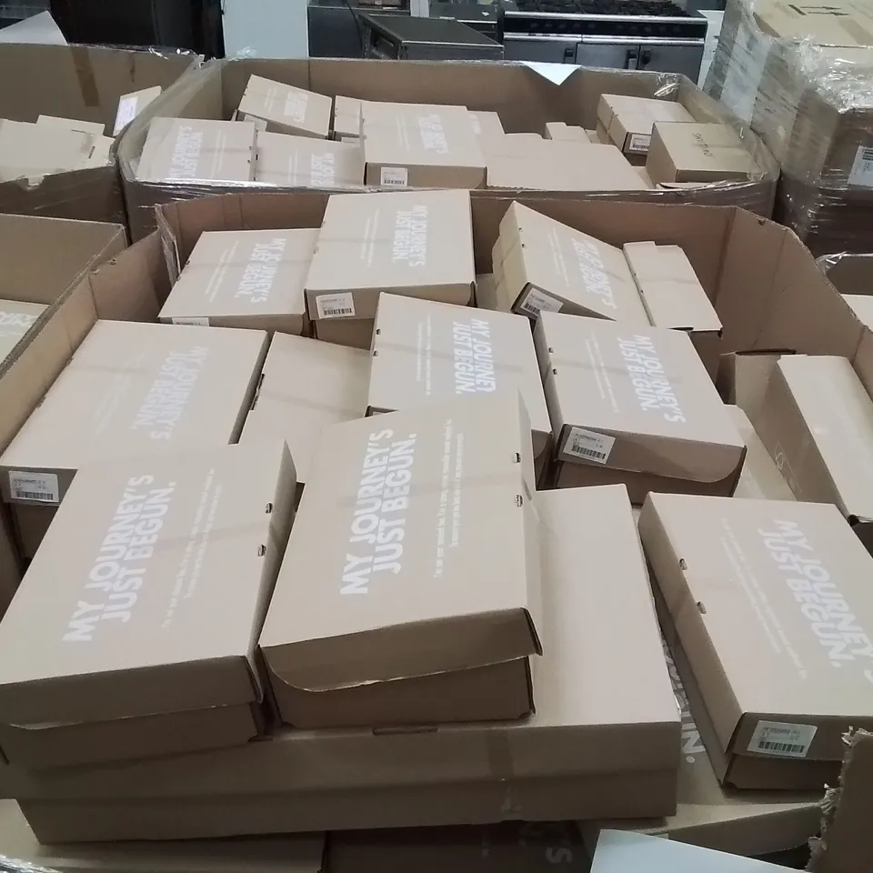 PALLET CONTAINING APPROXIMATELY 88X ASSORTED BRAND NEW DESIGNER SHOES INCLUDING: JD WILLIAMS BLACK BOOTS, JD WILLIAMS BROWN SANDALS, JD WILLIAMS GOLD SANDALS