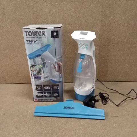 BOXED TOWER TWV10 CORDLESS WINDOW CLEANER