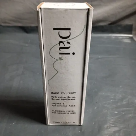 PAI BACK TO LIFE HYDRATING SERUM – JOJOBA & HYALURONIC ACID (30 ML) – BOXED