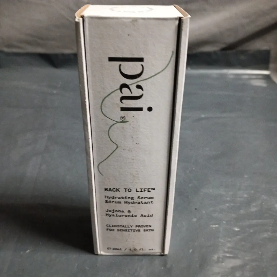 PAI BACK TO LIFE HYDRATING SERUM – JOJOBA & HYALURONIC ACID (30 ML) – BOXED