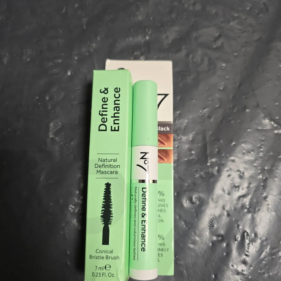 NO7 DEFINE & ENHANCE MASCARA – NATURAL DEFINITION, 7ML