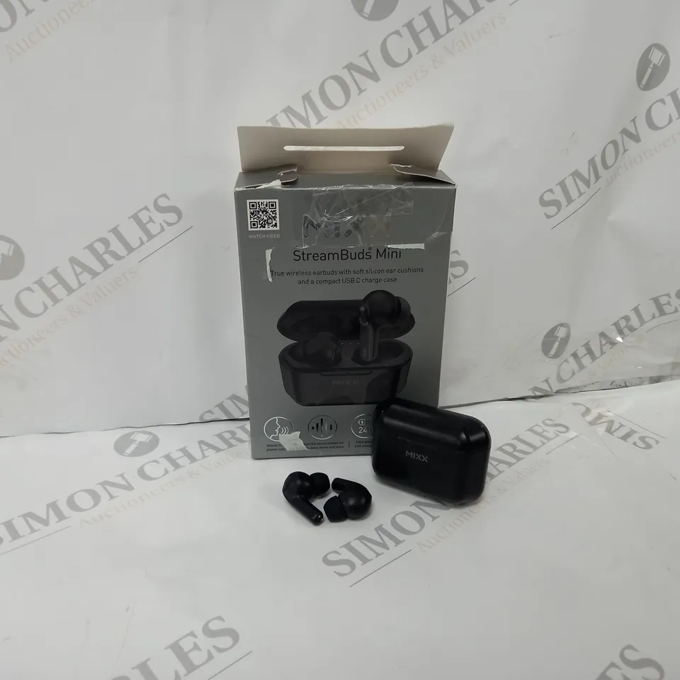 BOXED MIXX STREAMBUDS MINI TRUE WIRELESS EARBUDS